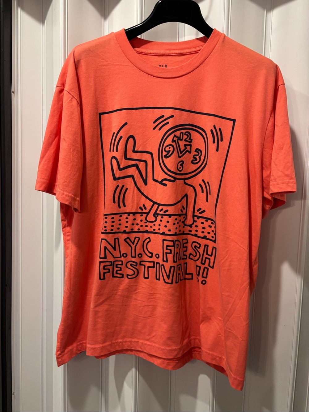 Keith Haring T Shirt Size Large